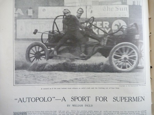 1913 Harper's Weekly Journal Magazine January 4, Tobacco, Panama Canal, Cars - Picture 9 of 10