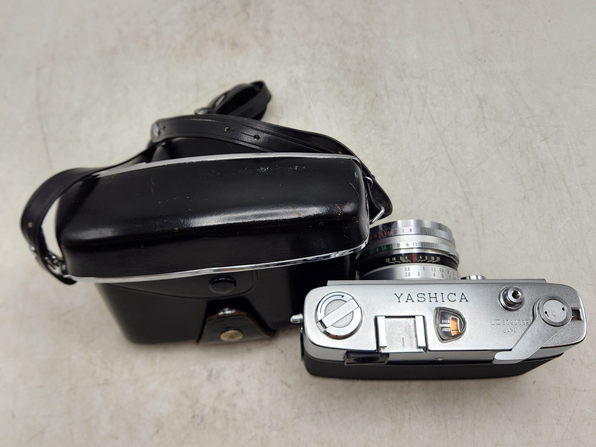 YASHICA 35ME → Lynx-EE Vintage Yashica Lynx-1000 35mm Rangefinder Camera w