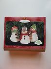 Hallmark Keepsake Ornament The Snowman of Mitford Set Of 3 Ornaments 1999