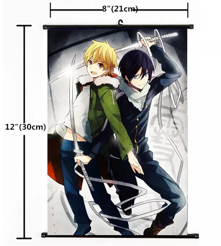 Cartoon world Anime Noragami Home Decor Poster Wall Scroll