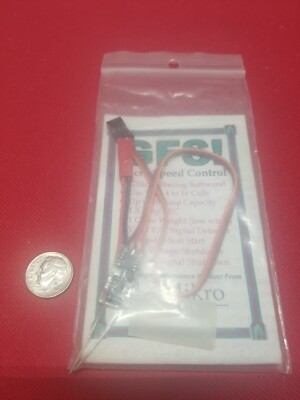 GFS! 10 Amp Micro Brushed speed Controller 4-16 cell 1 gram low V shutdn ESC NEW