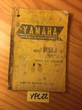 Yamaha DT50M 2M5 78 DT50 M DT 50 Motorcycle Spare Parts Catalog France