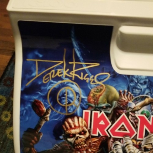 Iron Maiden Igloo Cooler Signed by Derek Riggs Artist/Creator of Eddie eBay