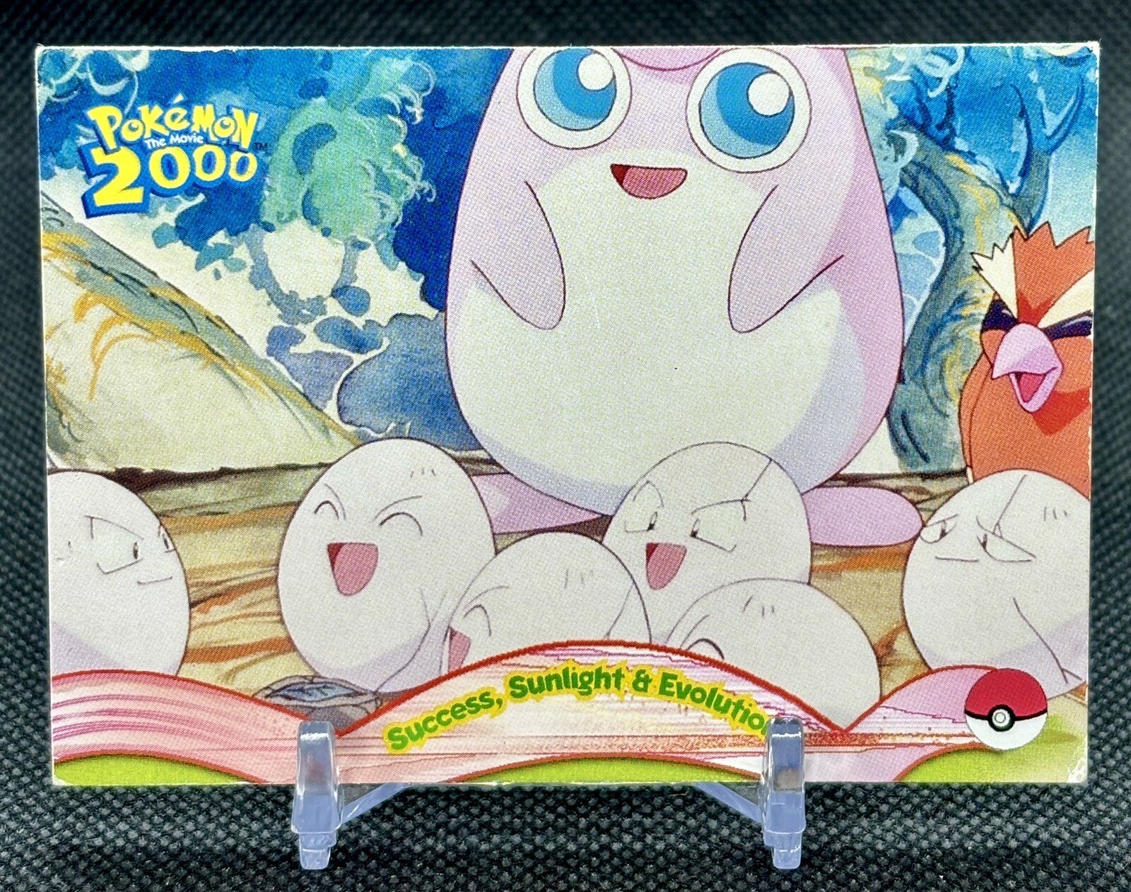 Pokemon The Movie 2000 - Success, Sunlight & Evolution? - 11 - Rare 1st Edition