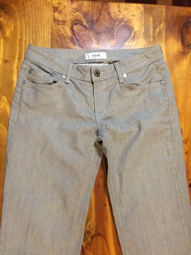 Women's Kasil Lola Fog Light Gray Bootcut Jeans Good Condition Size 30 X 28 - Picture 2 of 11