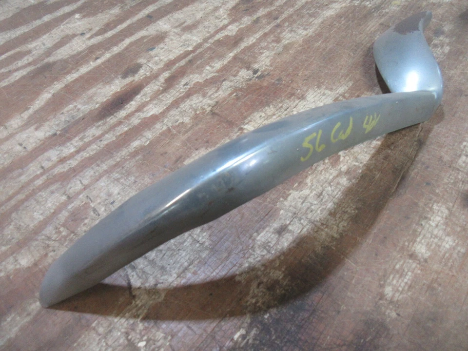 1956 Cadillac Series 62 front fender hood bar extension trim molding chrome PASS — 第 3/4 张图片