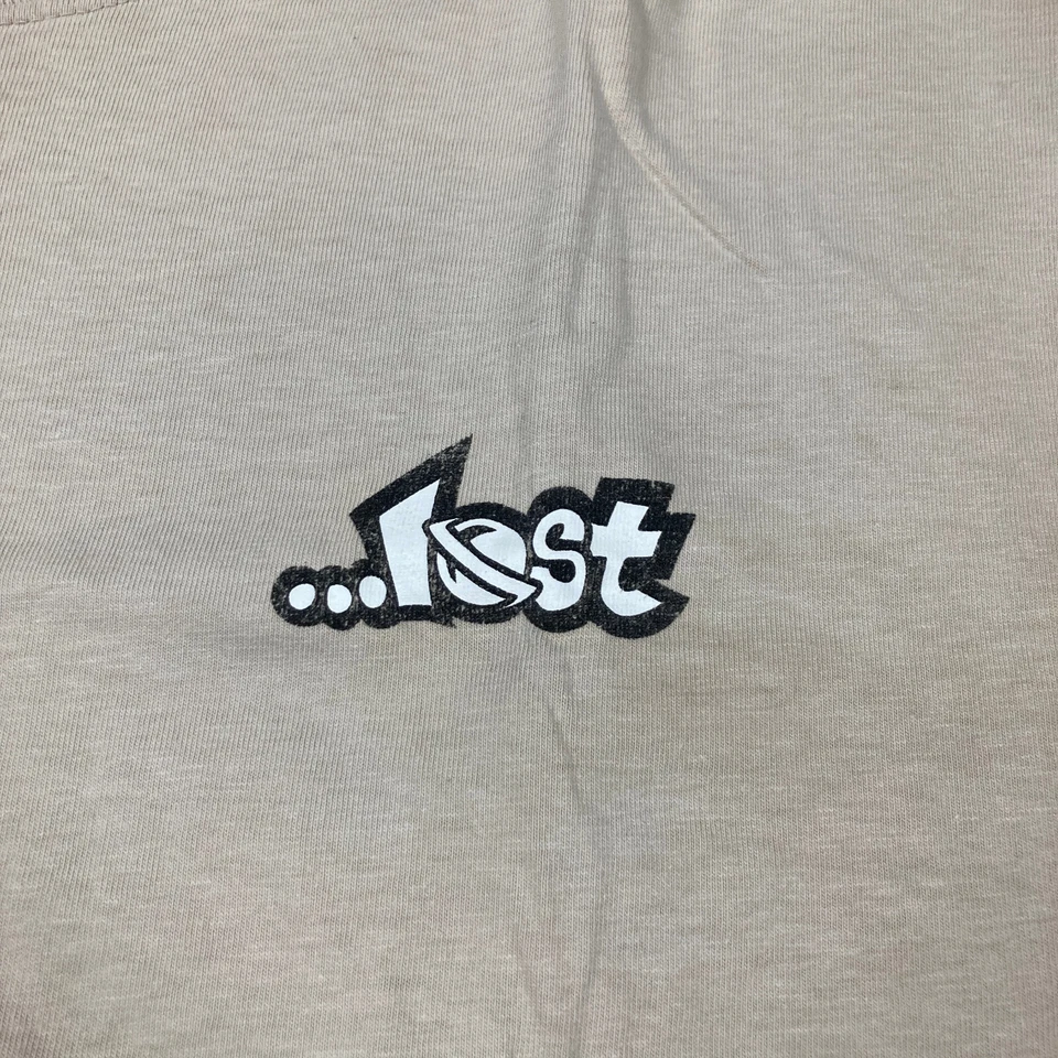 Camisa De Colección Lost Skateboards Para Hombres M Marrón Sexy Bikini Niñas Gráfico Patinador Y2K Foto 3 de 4