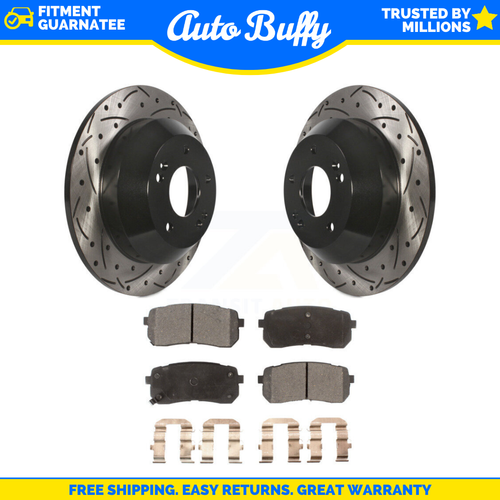 EBC USR Slotted Front Rotors (320x29mm) | 2015+ Kia Sedona 3.3L main image 0