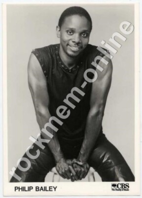 Philip Bailey CBS Rec. 1985 Promo Photo #2876