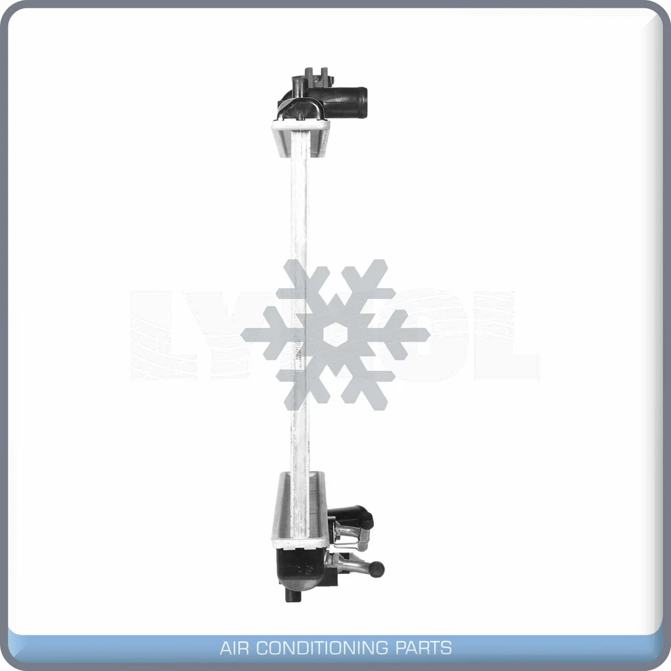 Nuevo radiador para 94-97 Ford Aspire 1.3L L4 4 cilindros 1 fila base/SE QL Foto 4 de 4