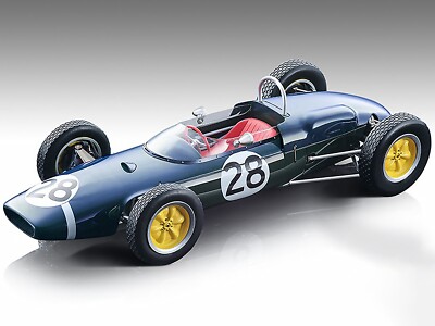 Tecnomodel 1/18 Lotus F1 21 #28 – GP D'Italie 1961, Stirling Moss, Bleue