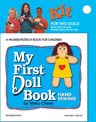 My First Doll Book Kit: Hand Sewing [With Poster and Straight Pins/Needle/Pin