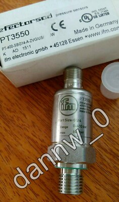 Switch 起動確認済 New in box Genuine IFM PT3550 Pressure Sensor Switch | eBay