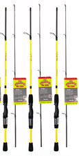 lot of 3 LEWS MR CRAPPIE SLAB SHAKER  5'6" LIGHT 2 PIECE SPINNING ROD