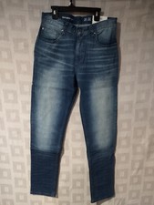 I-N-C Tapered Fit Core Denim Medium Wash Comfort Stretch MSRP 69.50