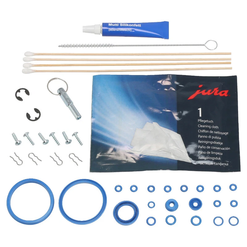 BND Wartungsset XXL mit Premium Lippendichtungen Jura, Krups & AEG Kaffeevollautomat