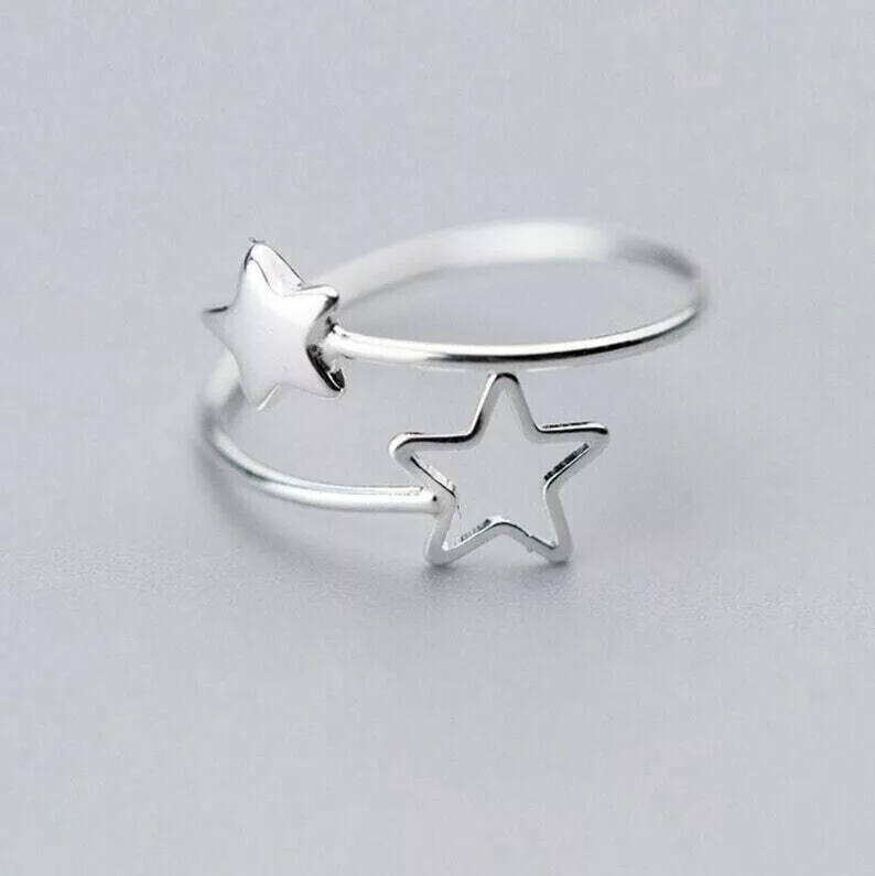 Adjustable Women's Solid Metal Solid 925 Sterling Silver Big Toe Ring ...