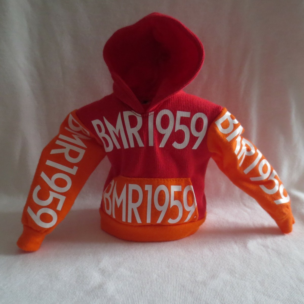 NEW! Barbie BMR1959 Made To Move Ken Doll Orange Red Hoodie