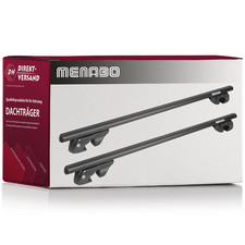 Aluminium Relingträger Menabo Sherman für VW Bora Variant (Kombi) Typ 1J6 top