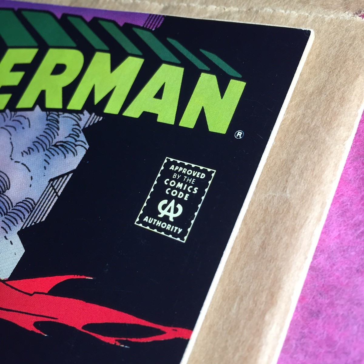 1993 Death of Superman DC Comic #75 RARE GREEN LETTERS 4th REPRINT