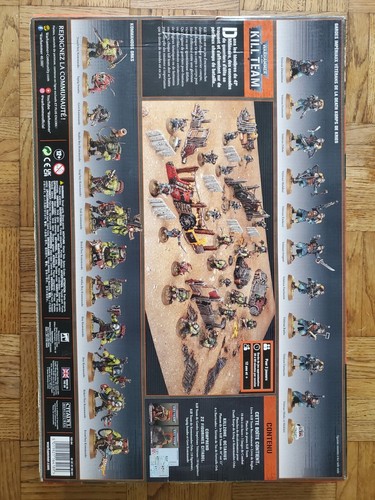 Coffret set d'initiation Kill Team Orks vs Légion d'acier OOP Complet - Photo 3/3