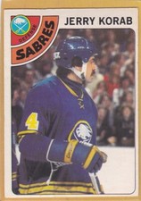 1978-79 O PEE CHEE HOCKEY JERRY KORAB #231 SABRES EX *A10168