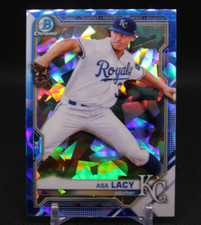 2021 Bowman Chrome Sapphire Asa Lacy A Kansas City Royals #BCP-83