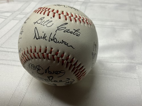 pallone calciatori baseball firme timbrate 20+ nomi - Foto 12 di 12