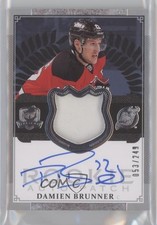 2013-14 Upper Deck The Cup Rookie 53/249 Damien Brunner #108 Patch Auto 4p5
