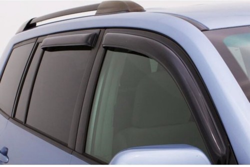 AVS Ventvisor Side Window Deflector 4-Piece Set Smoke For Jeep Cherokee 84-01 - Picture 2 of 6