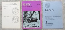 1979 Mg Mgb Drivers Handbook Consumer Information Addendum 1979 Mg Mgb Drivers Handbook Consumer Information Addendum