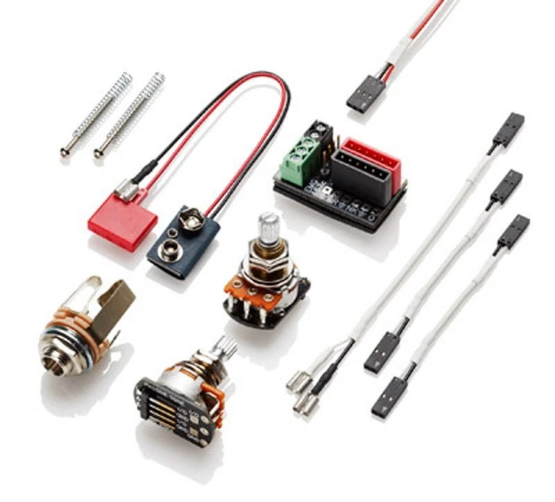 EMG 66 Alnico V Activo Humbucker De Cuello - Oro Cepillado - Imagen 2 de 3