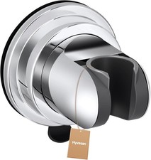 Shower Head Holder, Removable Holder Suction for Hanheld Chrome