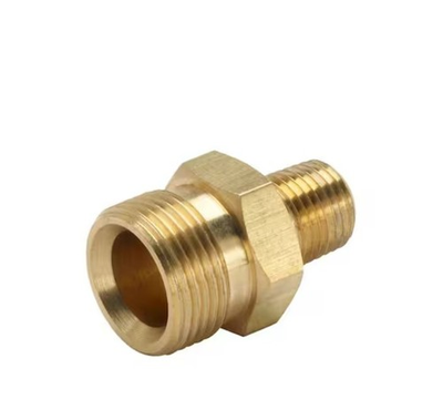 #ad RYOBI 3 8 in. Male NPT x Male M22 Pressure Washer Hose to Trigger Coupler $8.99