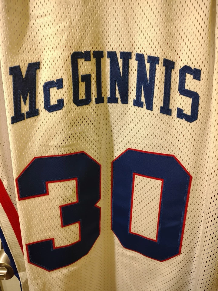 1976 Authentic Mitchell And Ness George McGinnis Sixers Home Jersey 54 - Image 2 of 4
