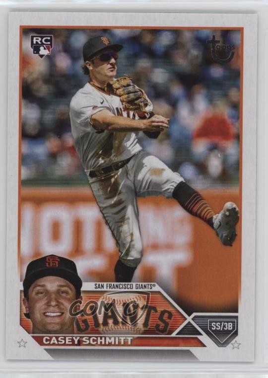 2023 Topps Update Vintage Stock 81/99 Casey Schmitt #US133 08qv