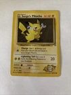 Lt. Surge's Pikachu 81/132 - Gym Heroes Unlimited - 2000 WOTC Pokémon — NM LP
