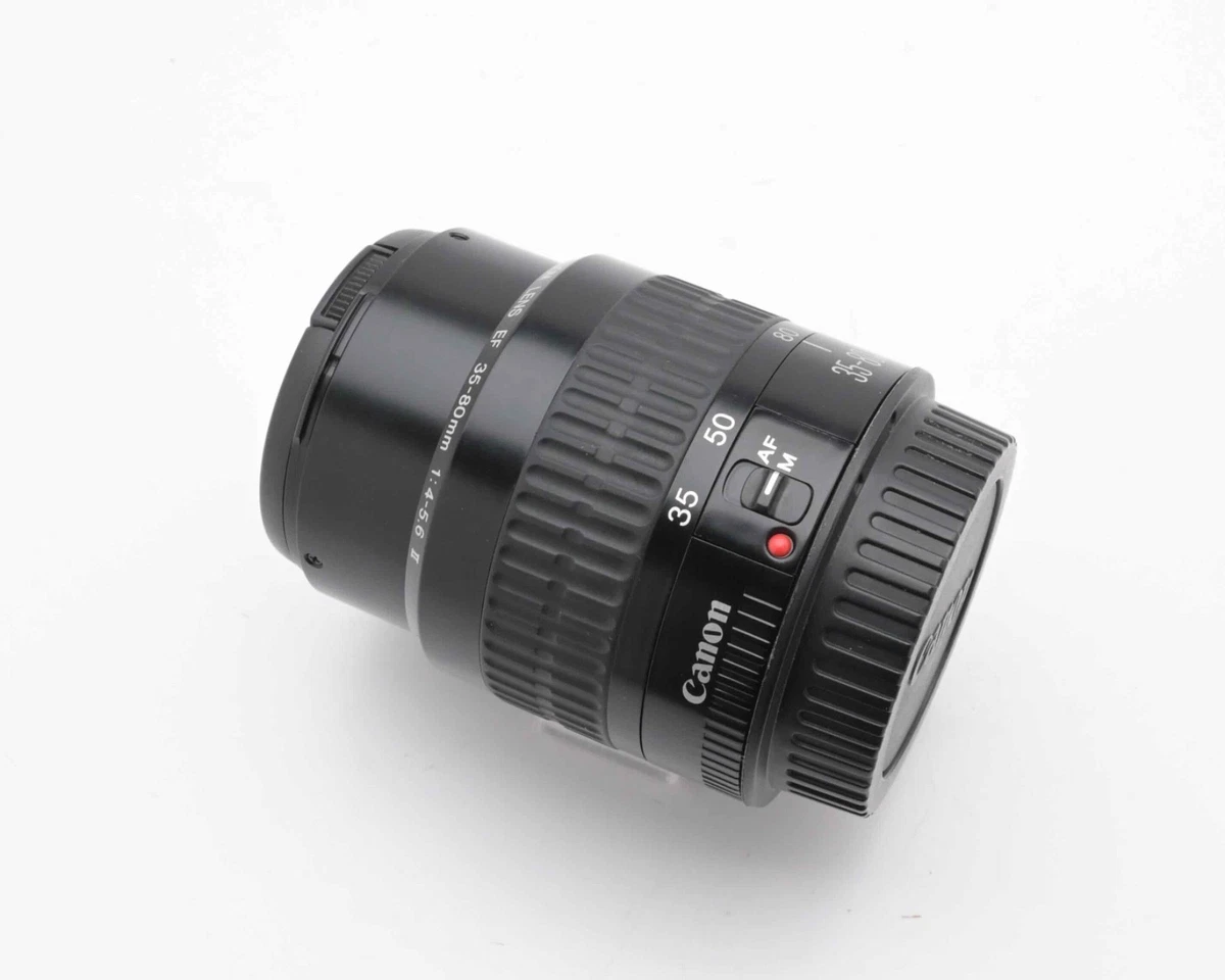 Canon EF Camera Lenses 35-80mm Focal f/4-5.6 Maximum Aperture for