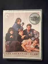 THE BREAKFAST CLUB  (CRITERION COLLECTION) 4K ULTRA HD NEW! SEALED!