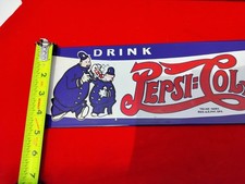 enseigne porcelaine pepsi cola 1991