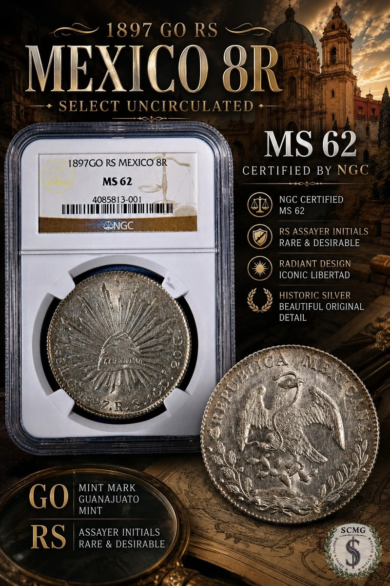 NGC 1897 Year Mexican Coins for sale | eBay