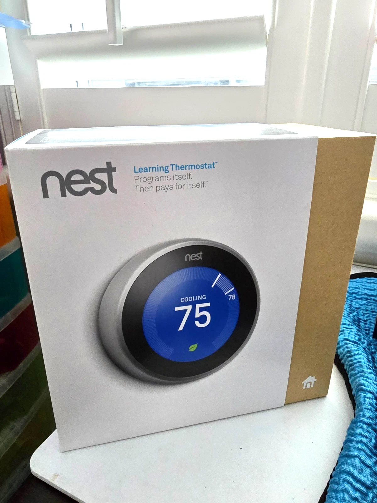 Open Box! Google Nest T3007ES Wi-Fi Learning Thermostat - Stainless Steel
Opens in a new window or t