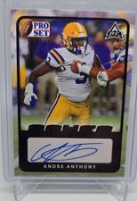 2021 Leaf Pro Set Power -  Autographs Andre Anthony #BA-AA2 Purple Spectrum /25