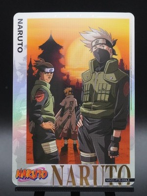 Kakashi & Iruka NRV01-PTR-006L3 English Naruto Kayou Card Heavens Scroll NM
