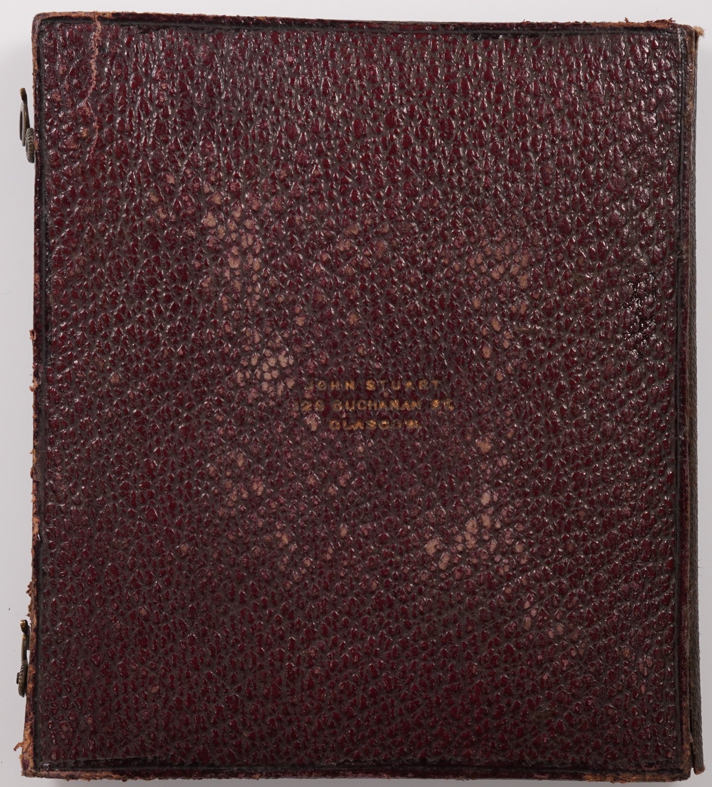 Ambrotype Handsome Bearded Man Pinstripe Pants John Stuart Glasgow Scotland — additional view
