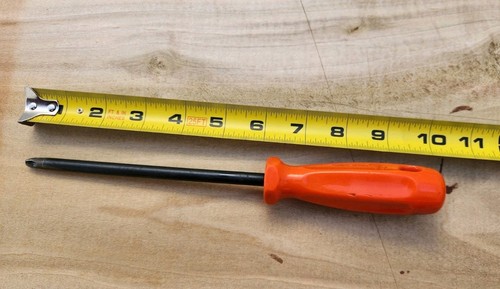 Mustad Tools #3 Phillips Head Pozidriv Screwdriver Hard Handle - Bild 1 von 4
