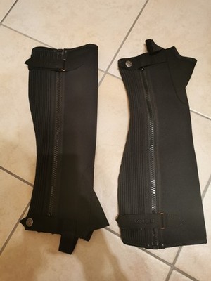 Chaps Reitletten Steeds Gr. L schwarz guter Zustand 
