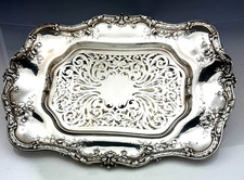 American Sterling ASPARAGUS TRAY with Liner by Redlich 50oz