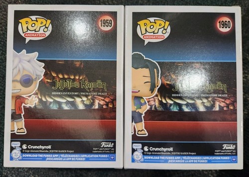FUNKO POP JUJUTSU KAISEN GOJO /SAGURU GOTO ANIME EXPO AX 2025 EXCLUSIVE VARIANT - Picture 3 of 6