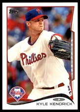 Kyle Kendrick 2014 Topps #503 Phillies MLB READ FREE SHIPPING AutographDen